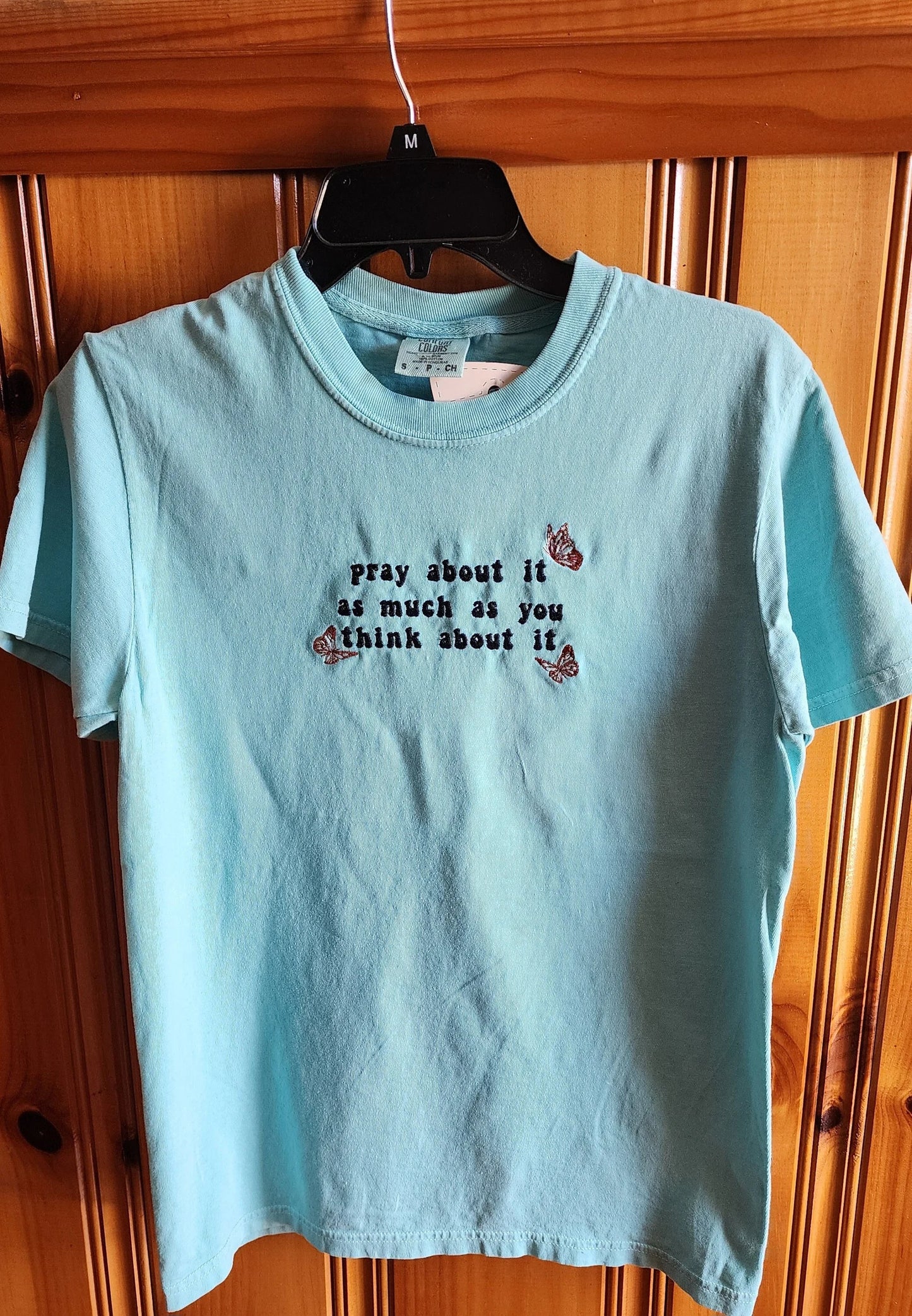 Pray Shirt, Christian Comfort Color Shirt, Graphic Shirt with Sayings