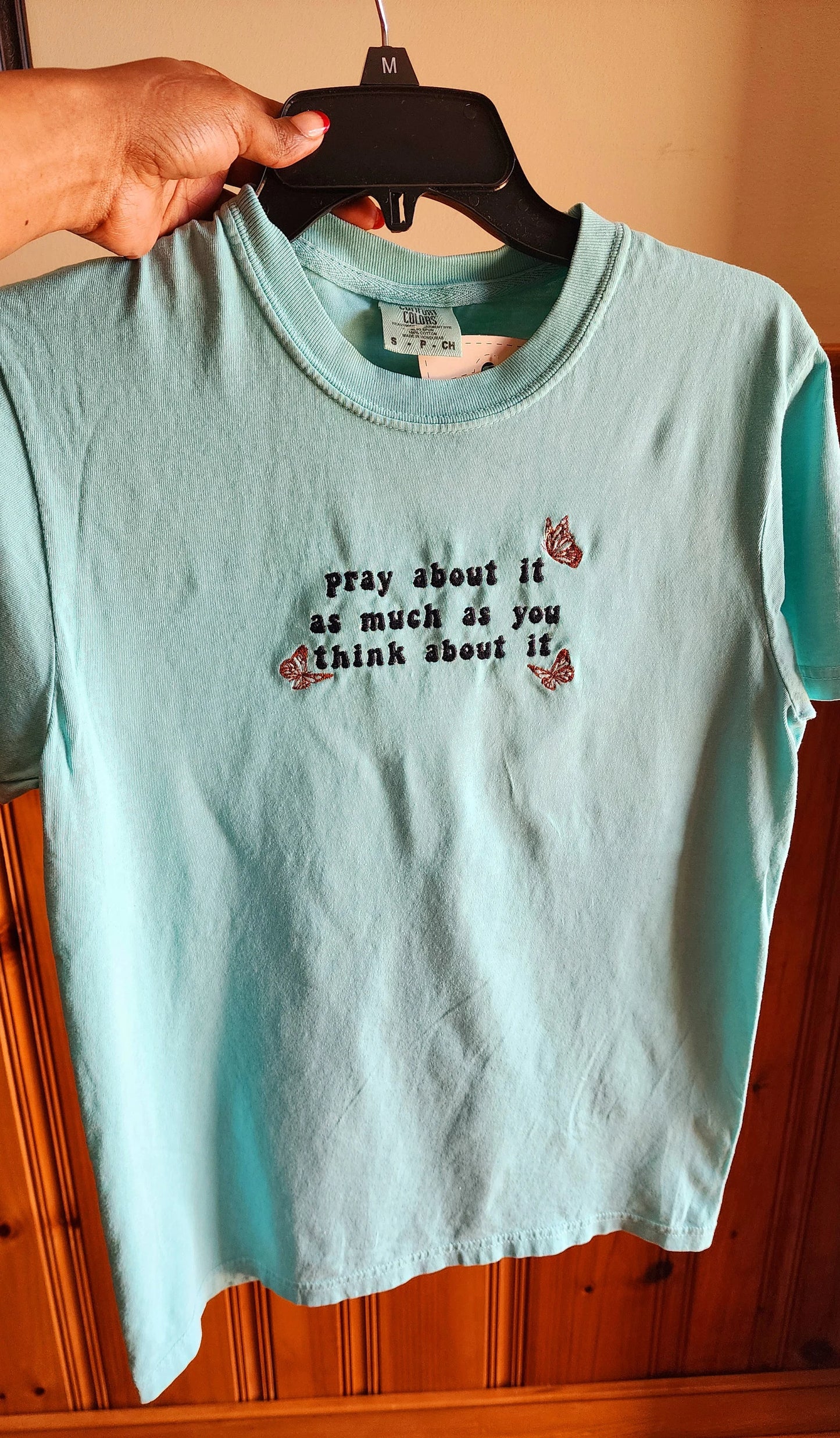 Pray Shirt, Christian Comfort Color Shirt, Graphic Shirt with Sayings