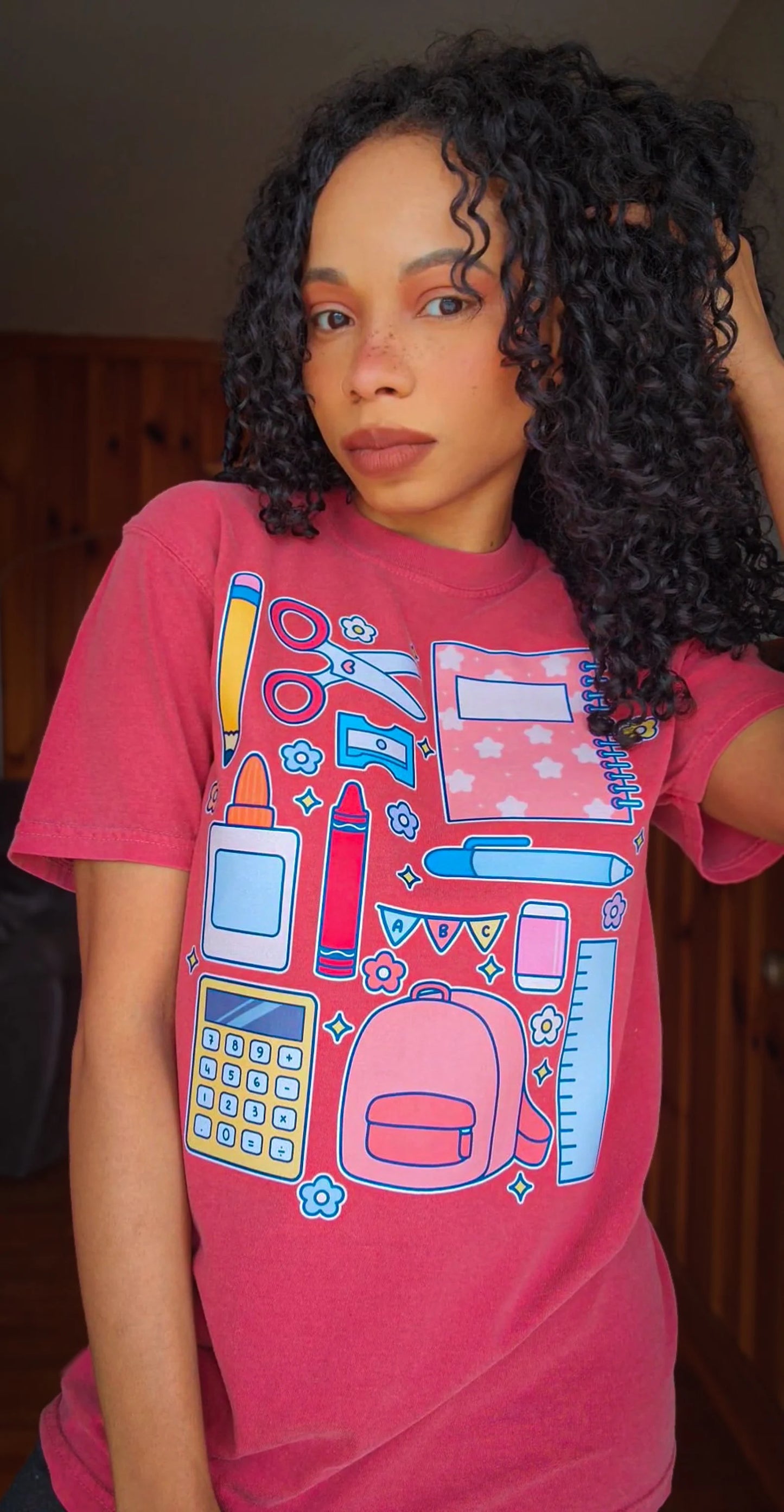 Teacher Supplies Tee, Elementary School Teacher Shirt