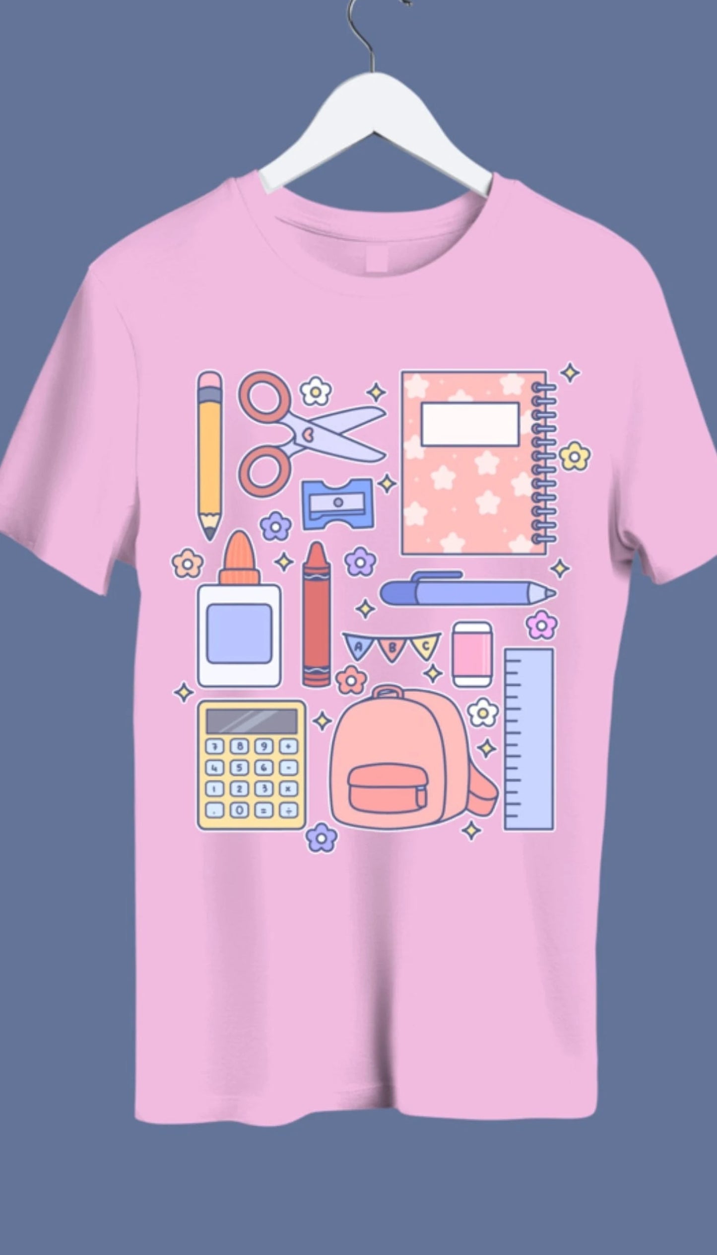 Teacher Supplies Tee, Elementary School Teacher Shirt