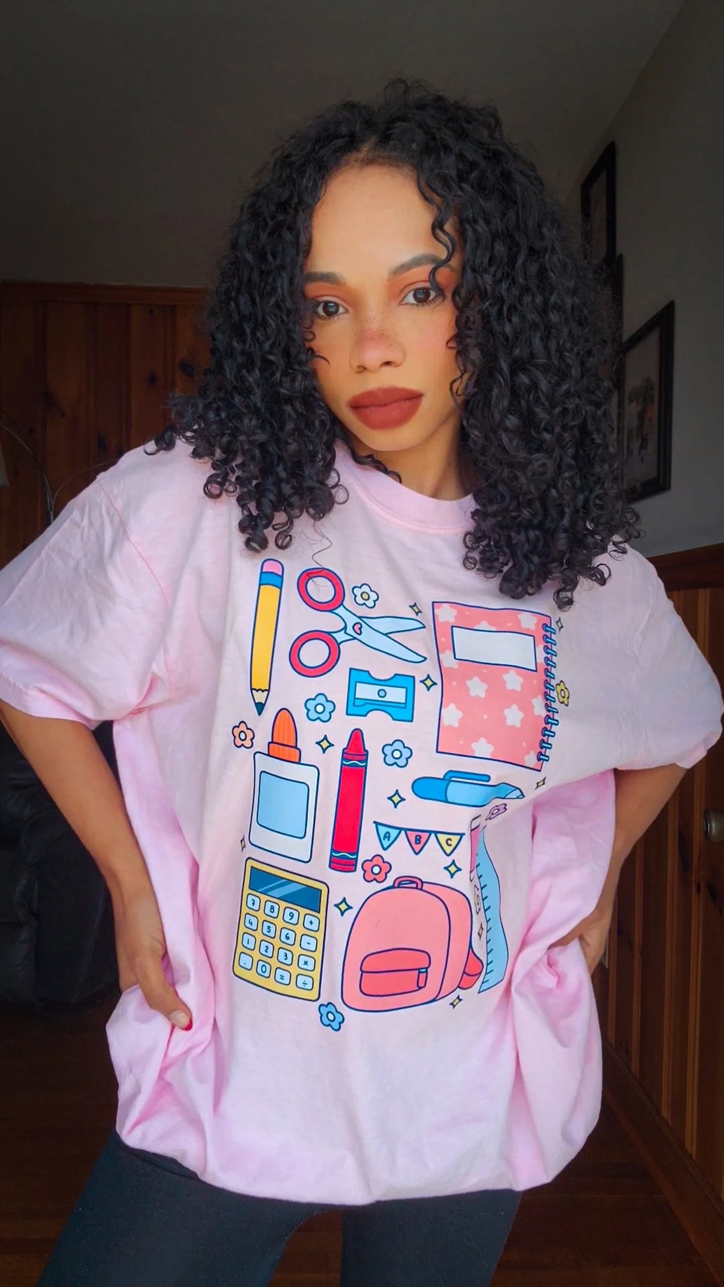 Teacher Supplies Tee, Elementary School Teacher Shirt