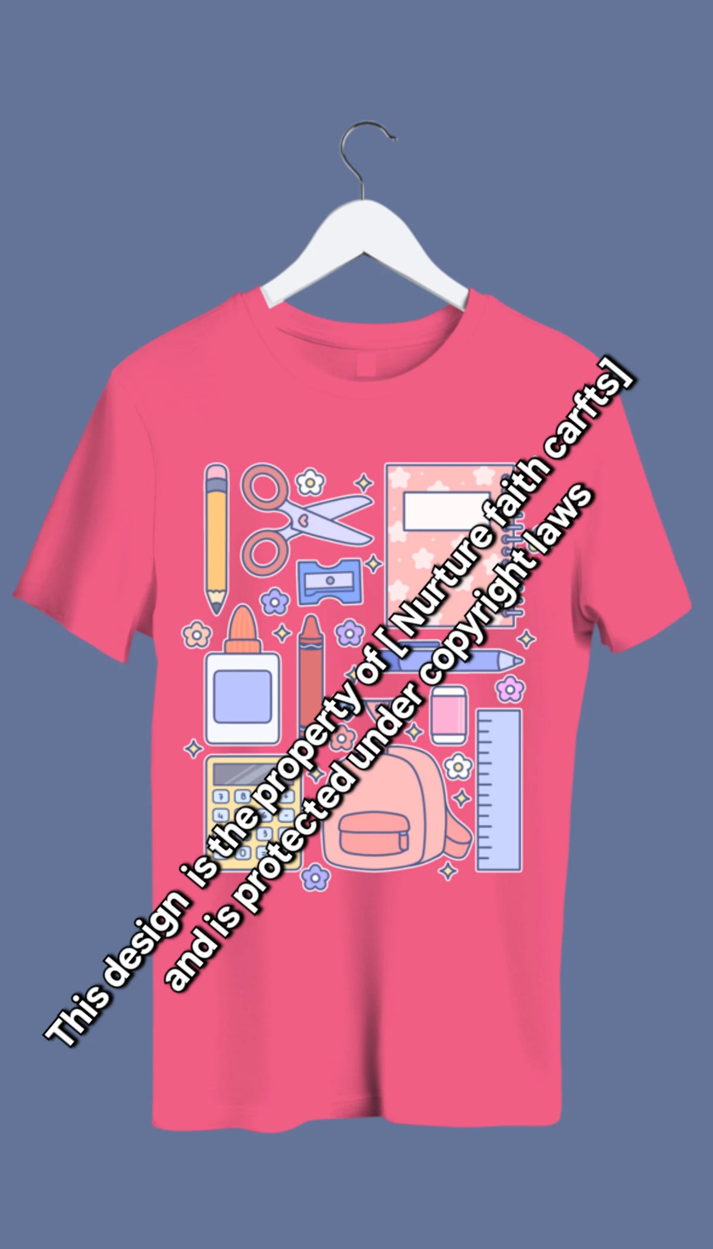 Teacher Supplies Tee, Elementary School Teacher Shirt