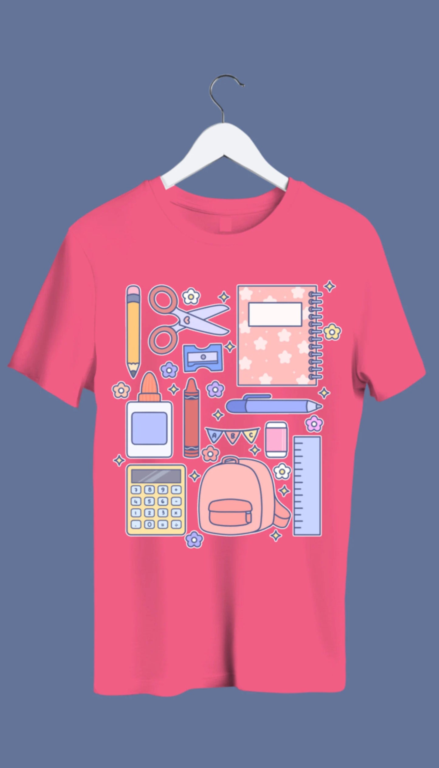 Teacher Supplies Tee, Elementary School Teacher Shirt