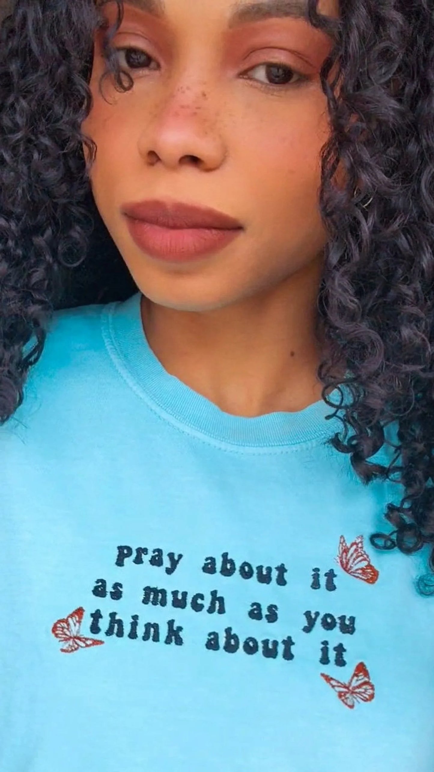 Pray Shirt, Christian Comfort Color Shirt, Graphic Shirt with Sayings