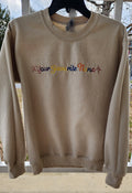 Best crewneck sweatshirt with nurse embroidery detail