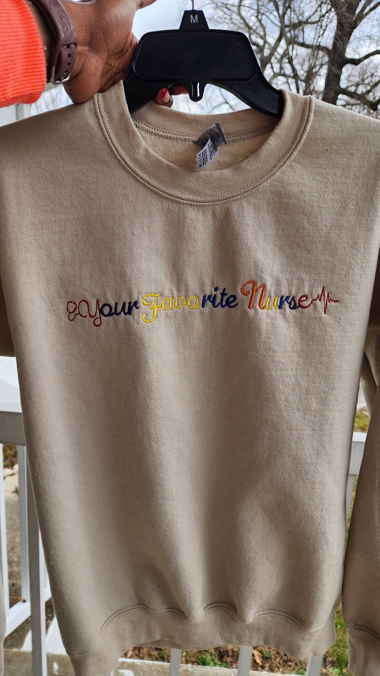 Comfortable nurse crewneck sweatshirt new arrival