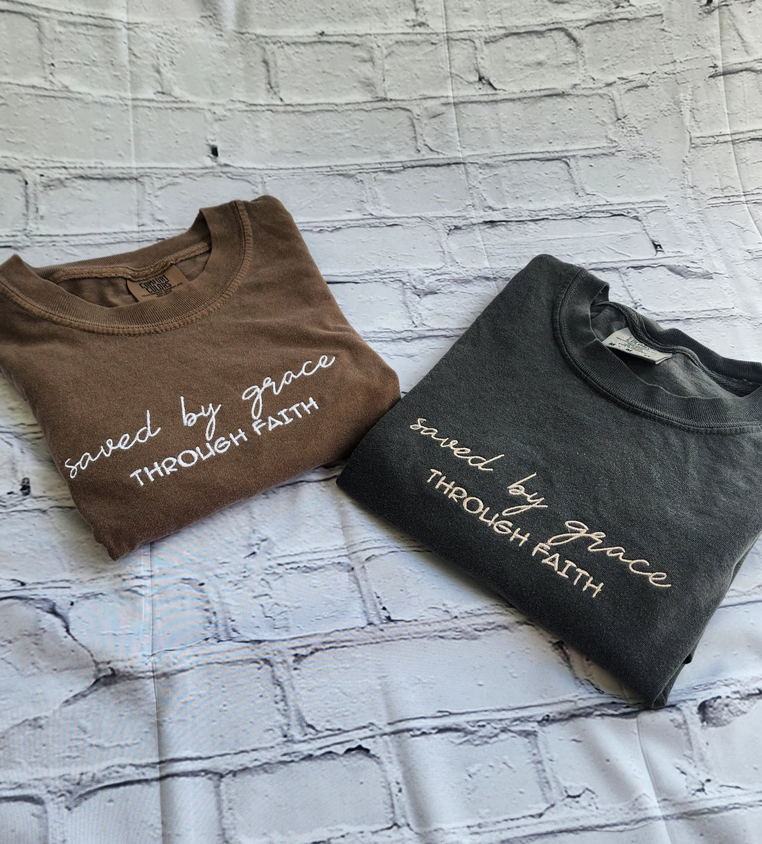 saved by grace t-shirt lifestyle women