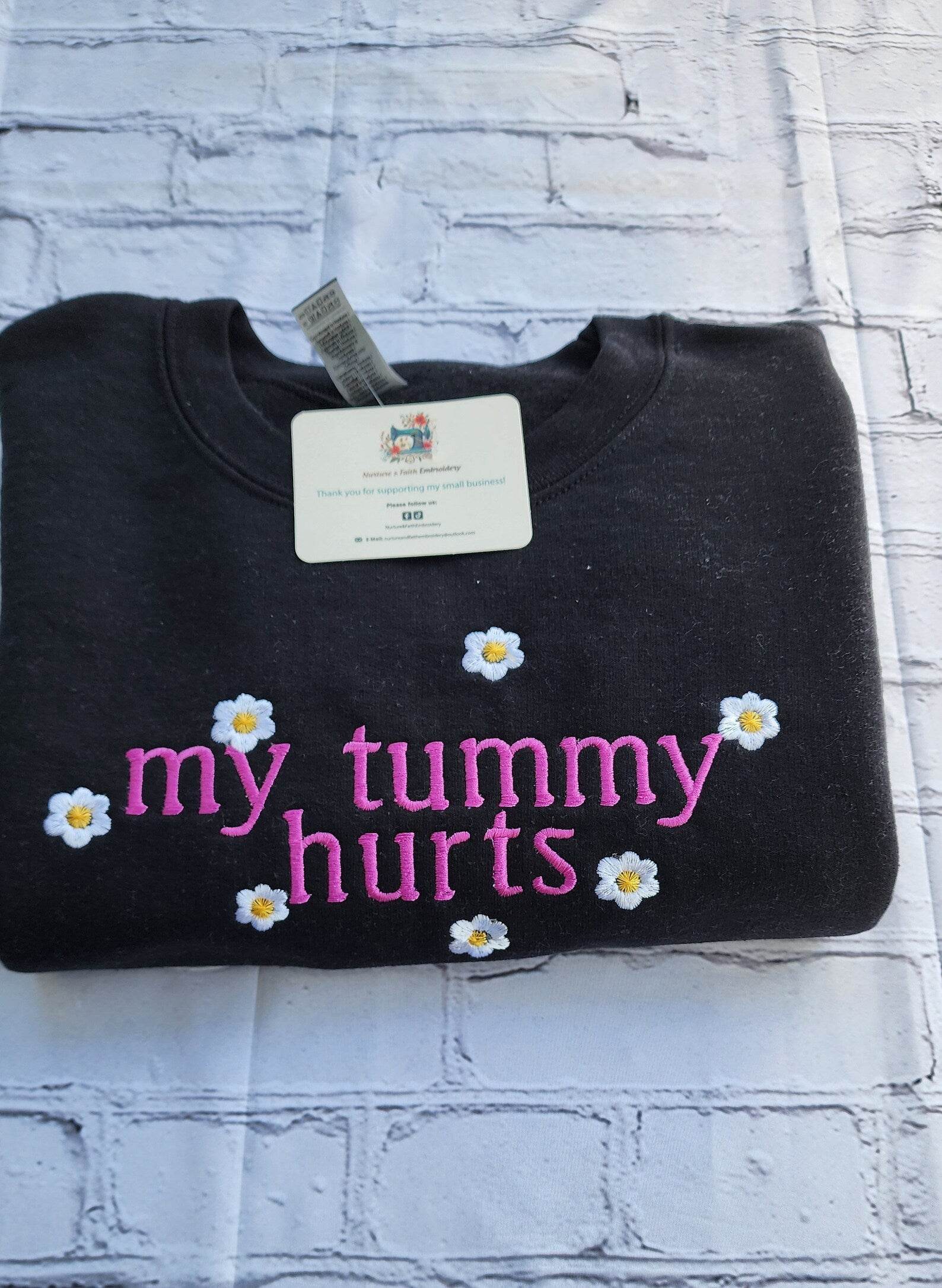 Stylish flower embroidery on cozy women's sweatshirt
