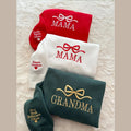 Bow Mama Sweatshirt – Personalized Crewneck colours