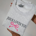 Jesus Loves You Sweatshirt – Christian Easter Crewneck main 