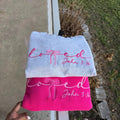Coquette Christian Loved Bow Sweatshirt for Faith colours 