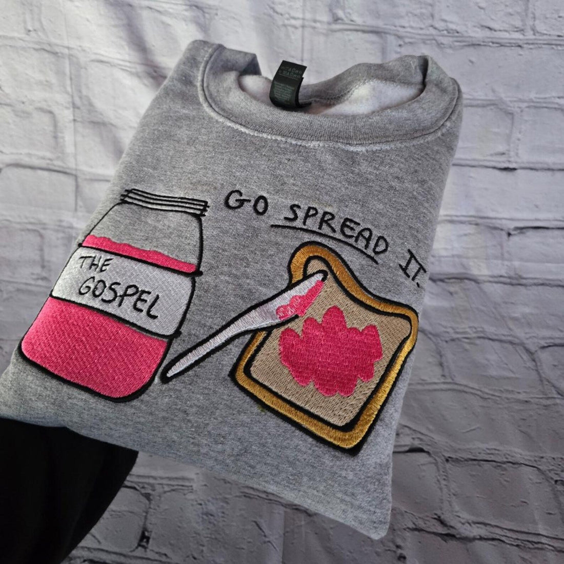 The Gospel Sweatshirt – Faith Based Christian Quote