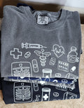 Medical Doodles Shirt for Nurses