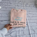God Is in Control Jonah Sweatshirt – Christian Crewnecks picture
