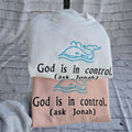 God Is in Control Jonah Sweatshirt – Christian Crewnecks photo