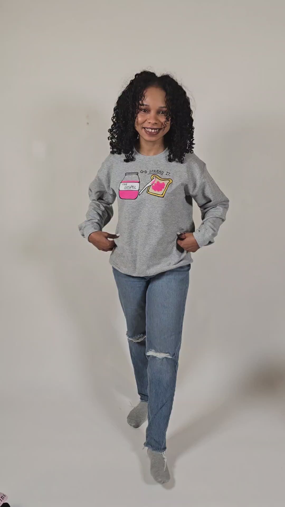 The Gospel Sweatshirt – Faith Based Christian Quote video